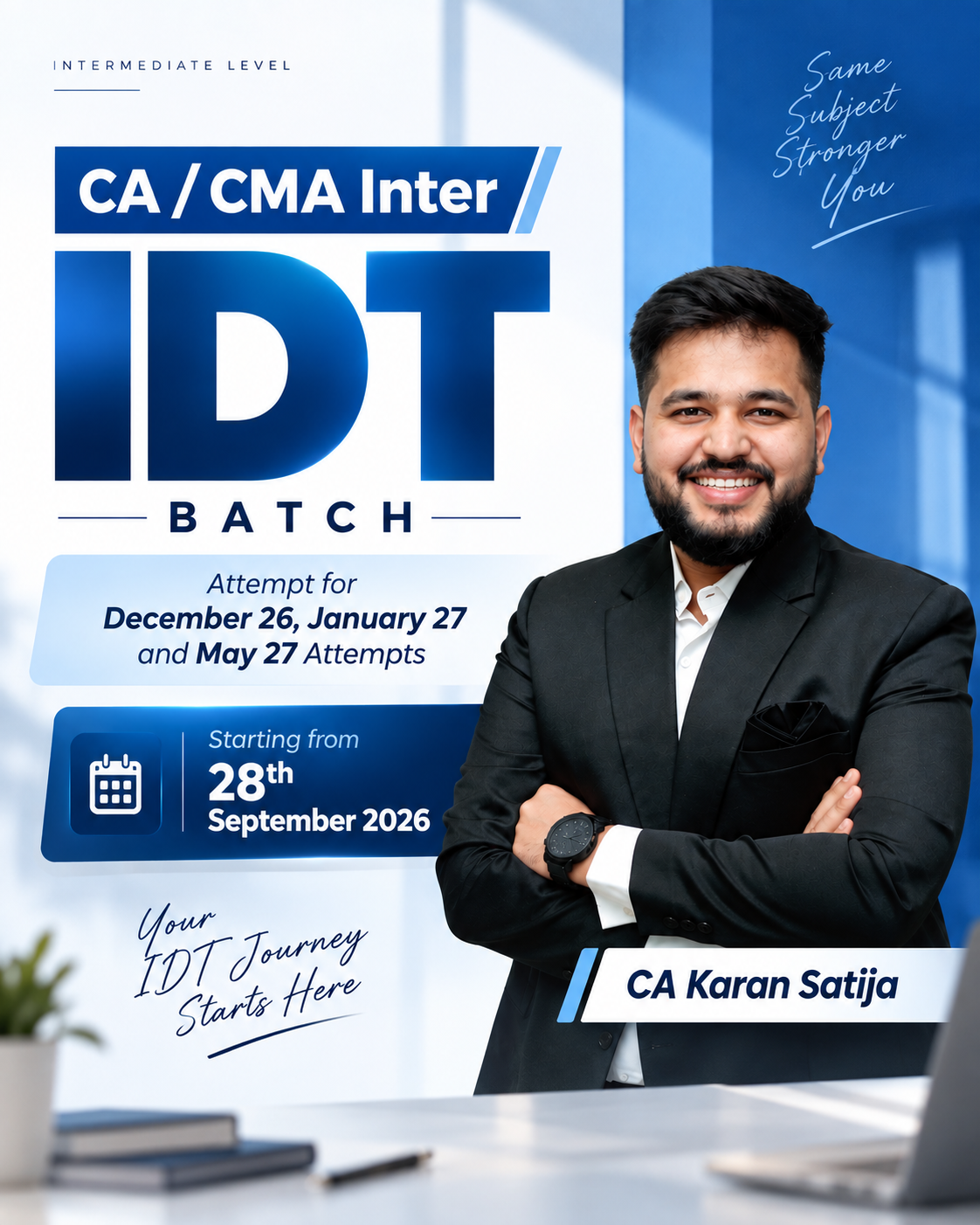 CA / CMA INTER IDT BATCH