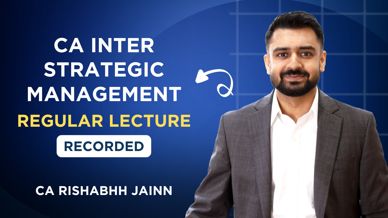 CA Inter SM Regular Batch By CA Rishabh Jain