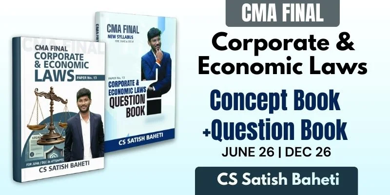CMA Final Law Only Books By CA Satish Baheti_Dec.26