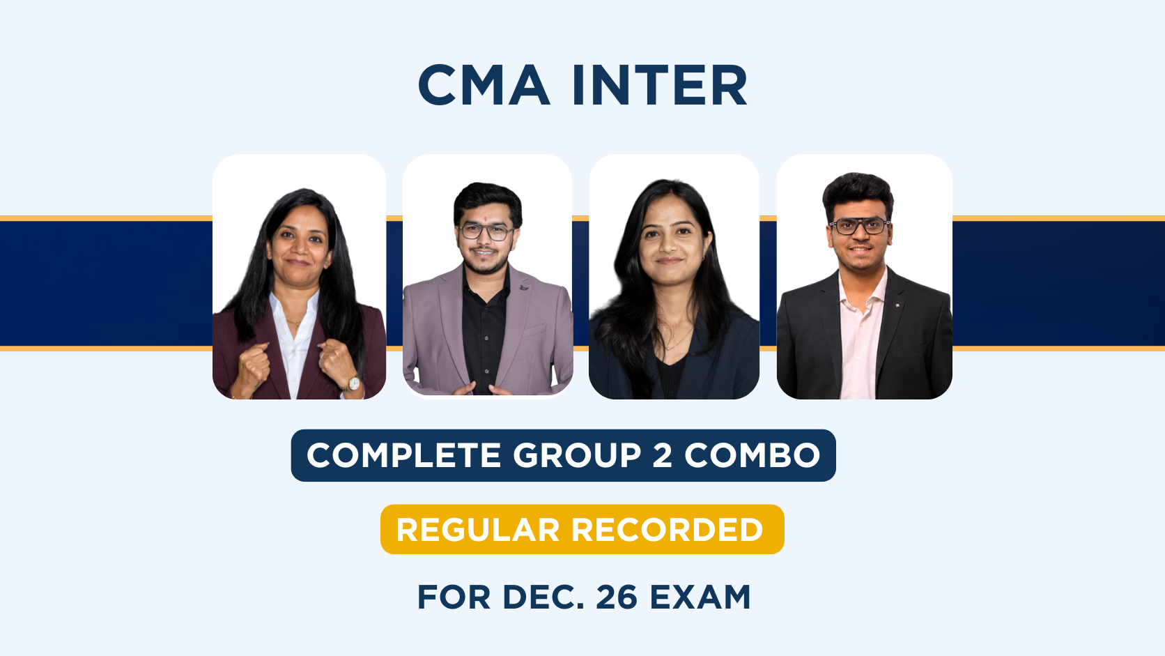 CMA Inter Group 2 Regular Recorded Lecture By SBM_SR_PG_UM | Dec.26_June 27