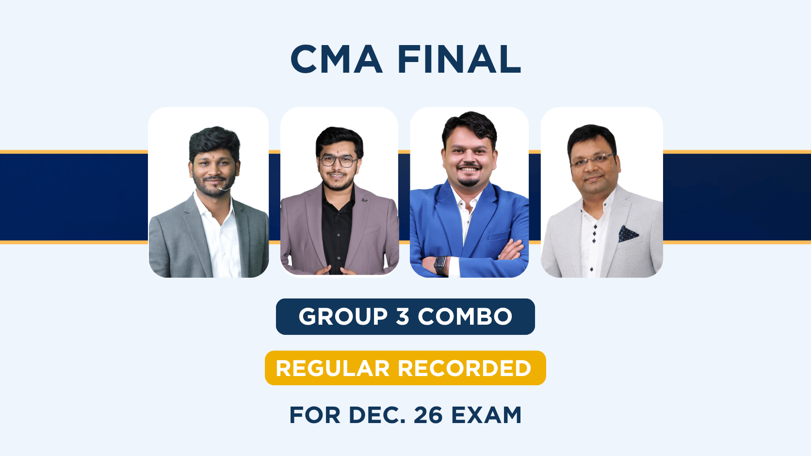 CMA Final Law_SCM_DT_SFM Regular Recorded Lectures | SB_PG_VS_SJ | Dec.26