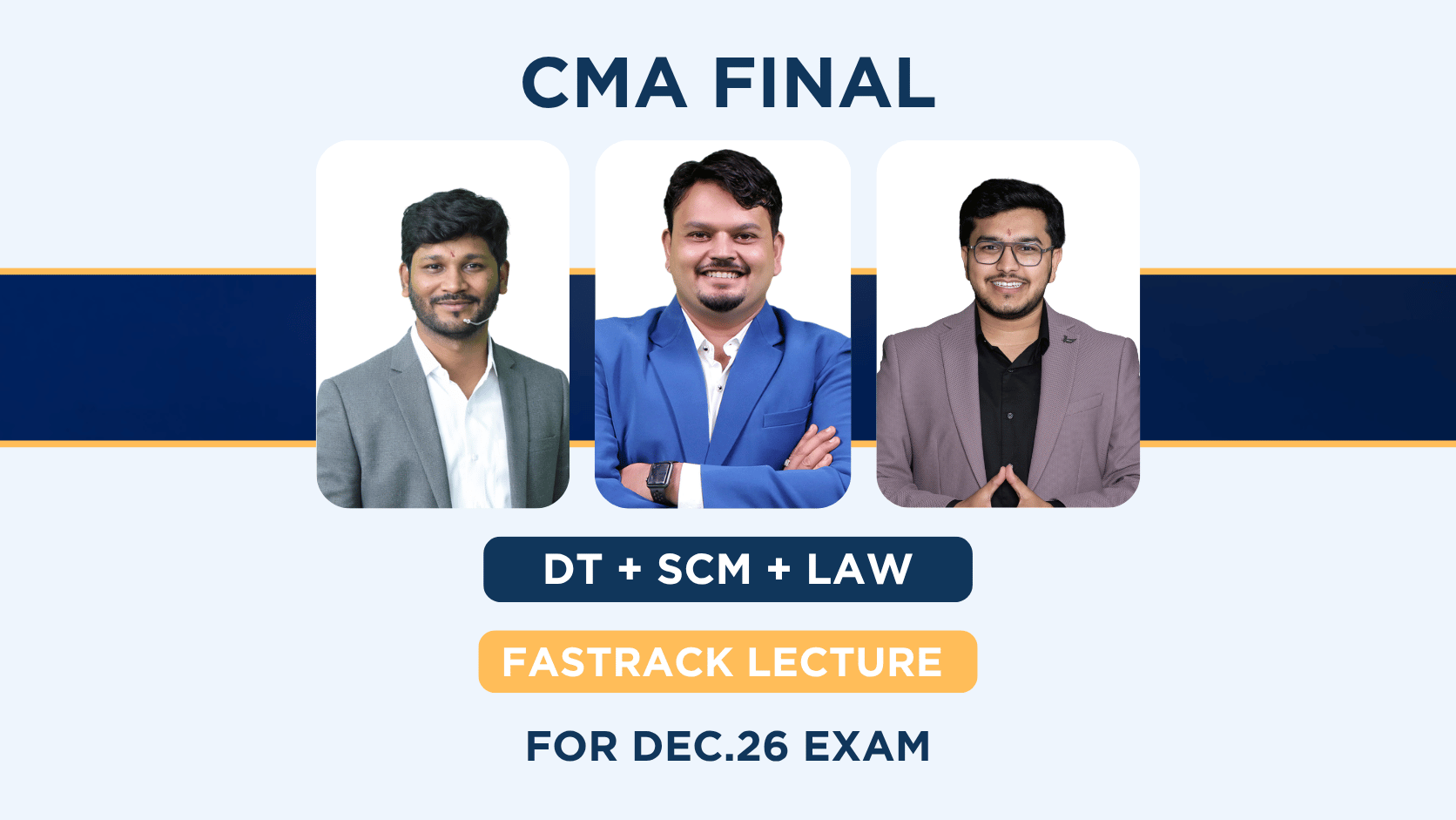 CMA Final Law_DT_SCM Fastrack Recorded Lectures | SB_VS_PG | Dec.26